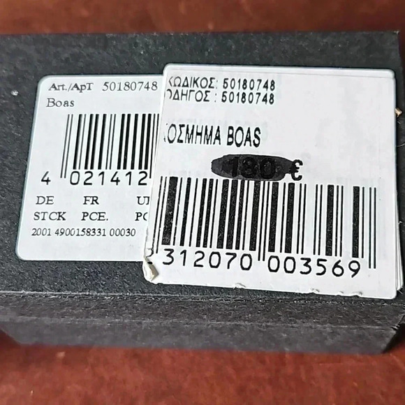 Hugo Boss Rare Green Enamel Whaleback Cufflinks New in Box - Picture 6 of 6